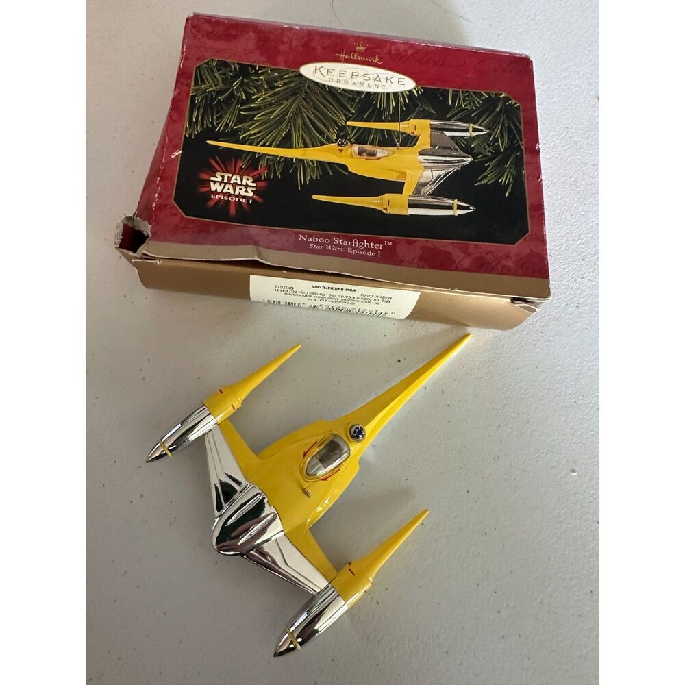 Hallmark Star Wars Naboo Starfighter Ornament